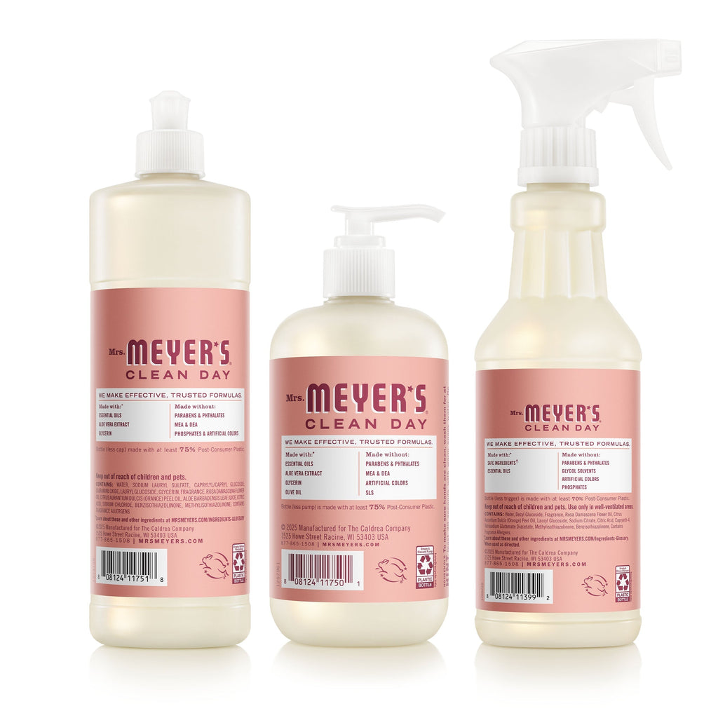 Mrs. Meyer's Rose Kitchen Basics Set